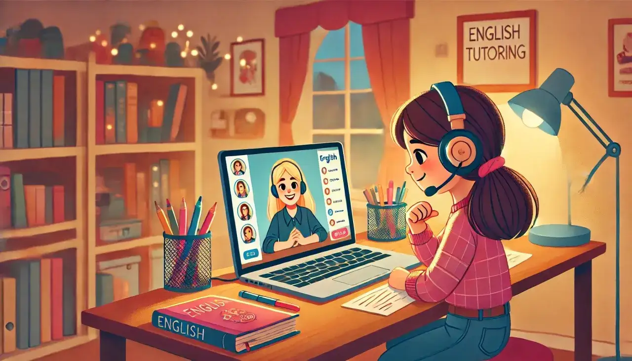 dziecko uczy się angielskiego online vs stacjonarnie