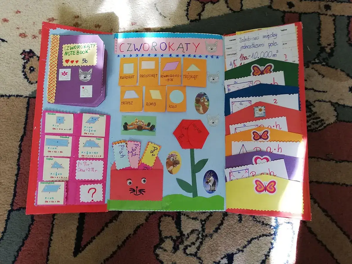 przykłady projektu edukacyjnego wąż plakat model lapbook